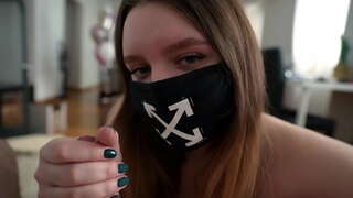 Cum i en stor och saftig röv