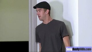 Hårda Åtgärder Sex Tape Med Fantastiskt Stora Bröst Hemmafru (mia lelani) vid-23