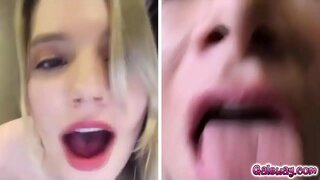 Kenna at Matahimik na gumagawa ng mga out ang mga laruan sa pamamagitan ng computer